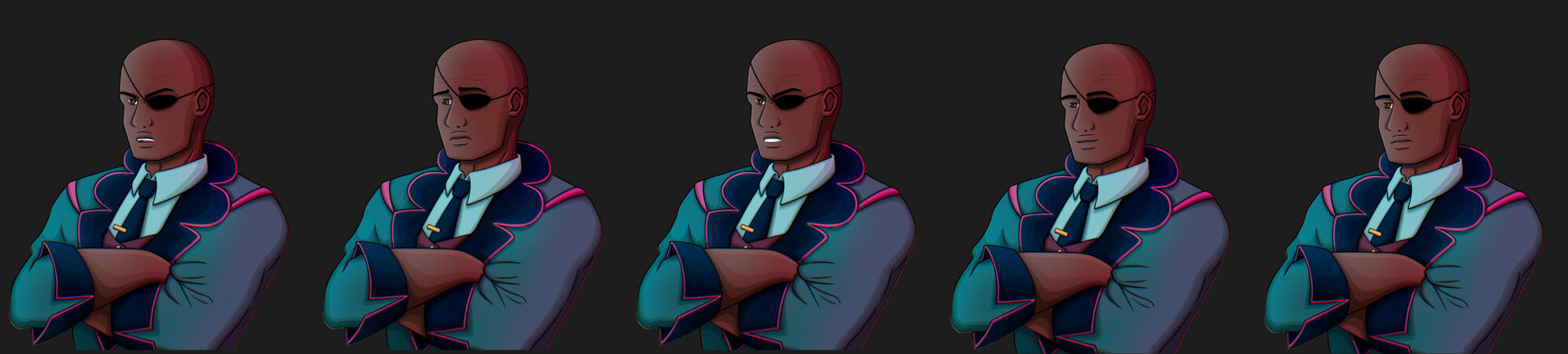 Character for the game 50 Minutes Till Impact